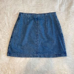 Topshop Denim Skirt